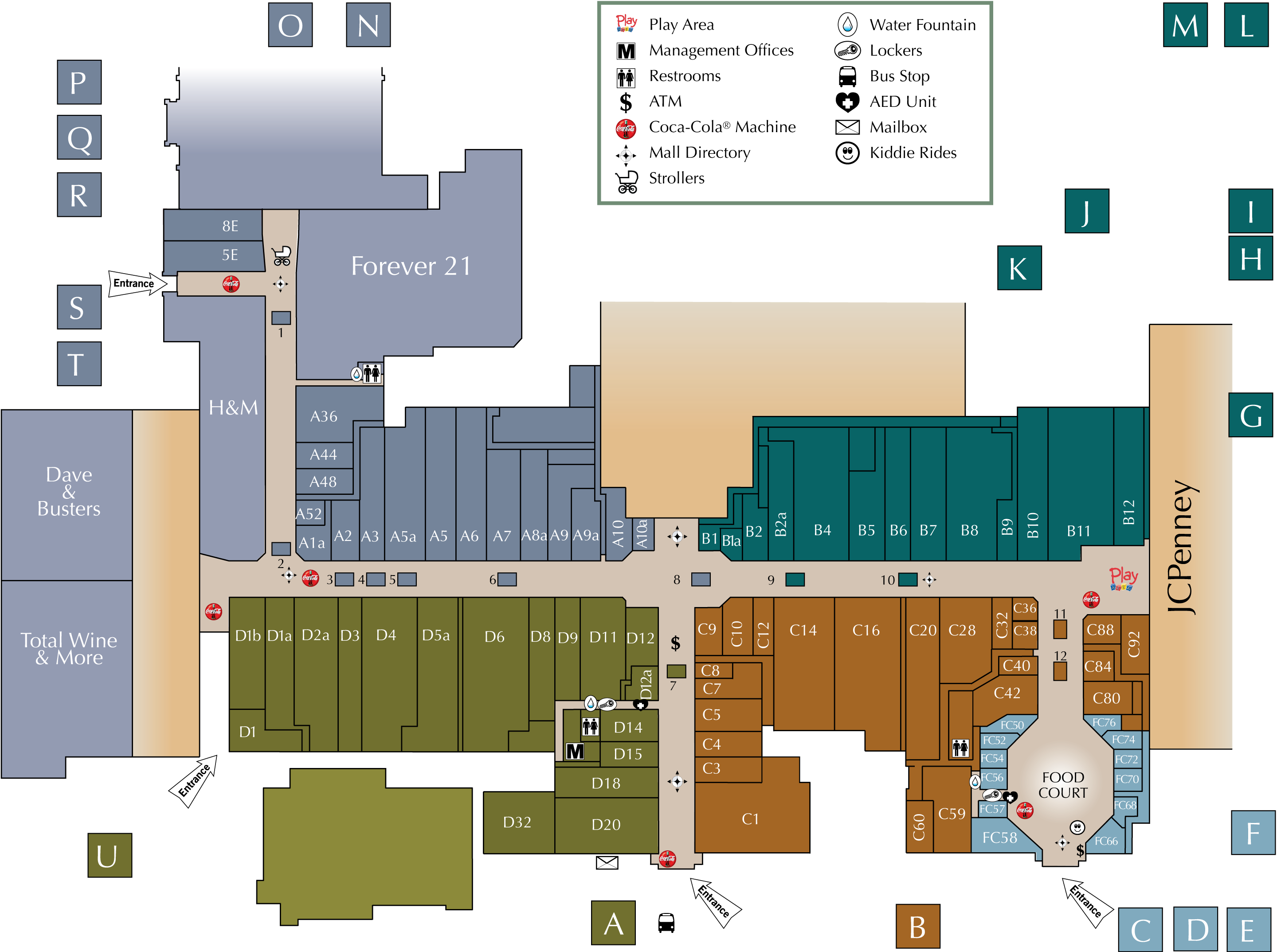 Fashion District Mall Map Beauty And Health